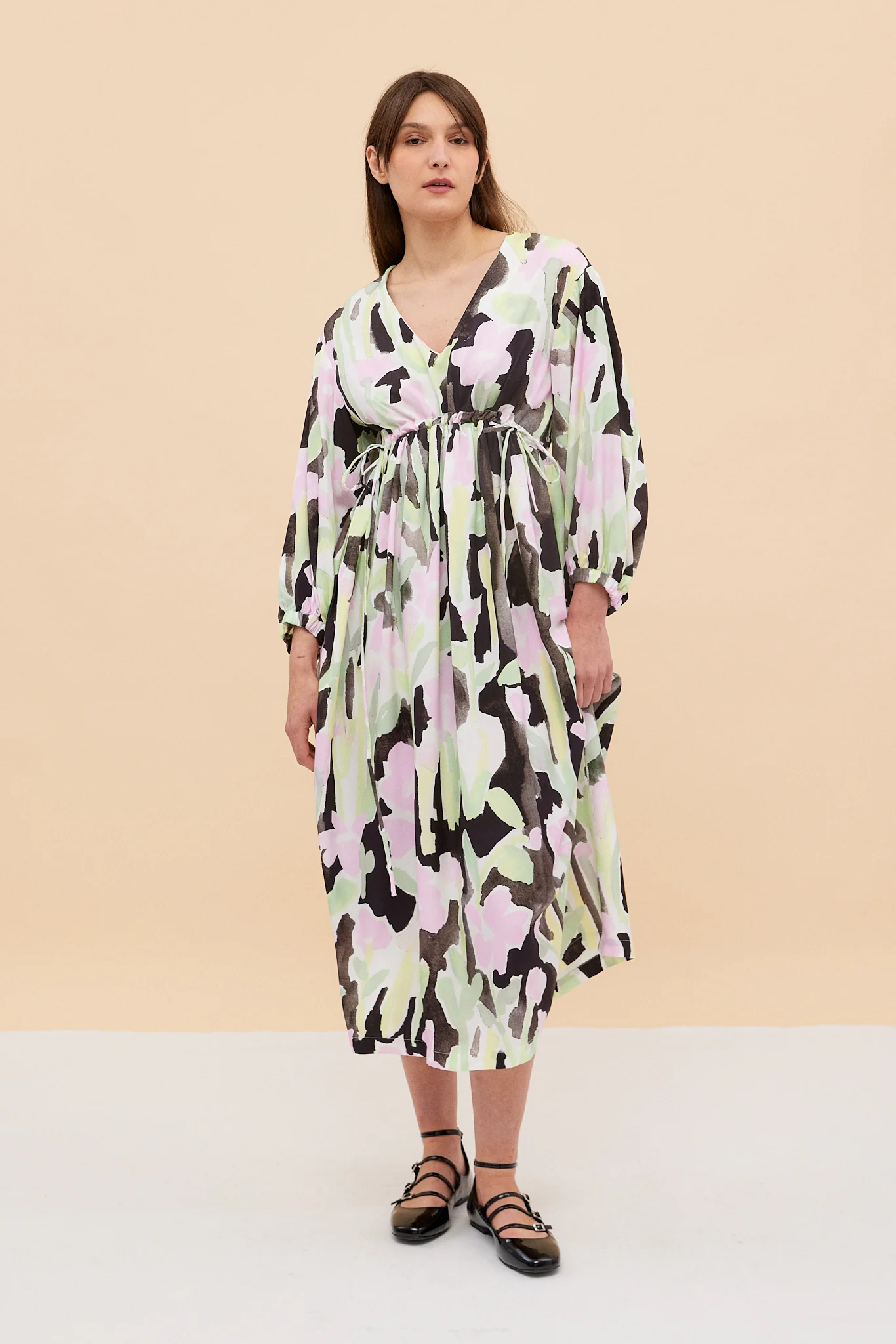 SPROUT DRESS - VIOLETS - Hercitys