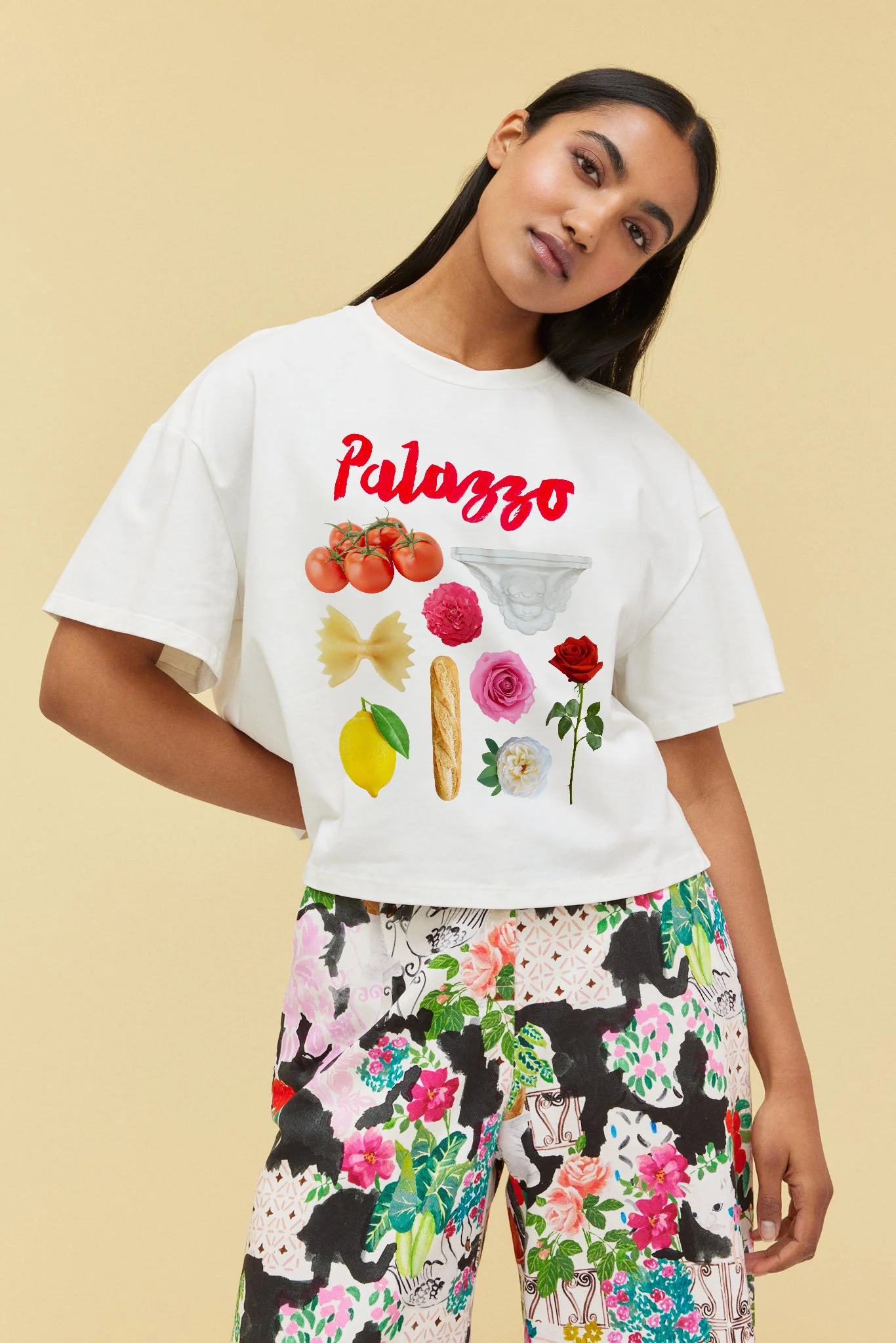 WEEKEND TEE - PALAZZO - Hercitys