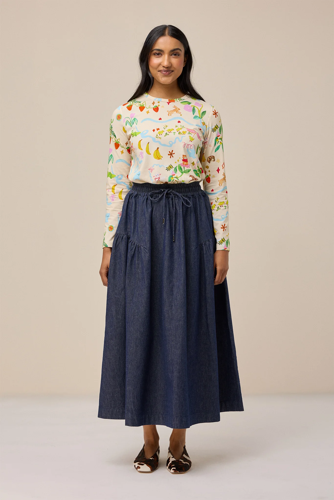 MATILDA SKIRT - DENIM - Hercitys