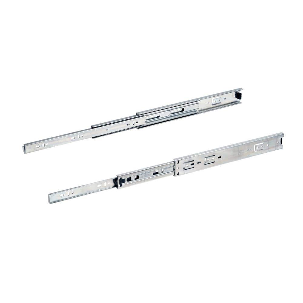 (Pair) 22 in. (559 mm) Full Extension Side Mount Ball Bearing Drawer Slide - Hercitys