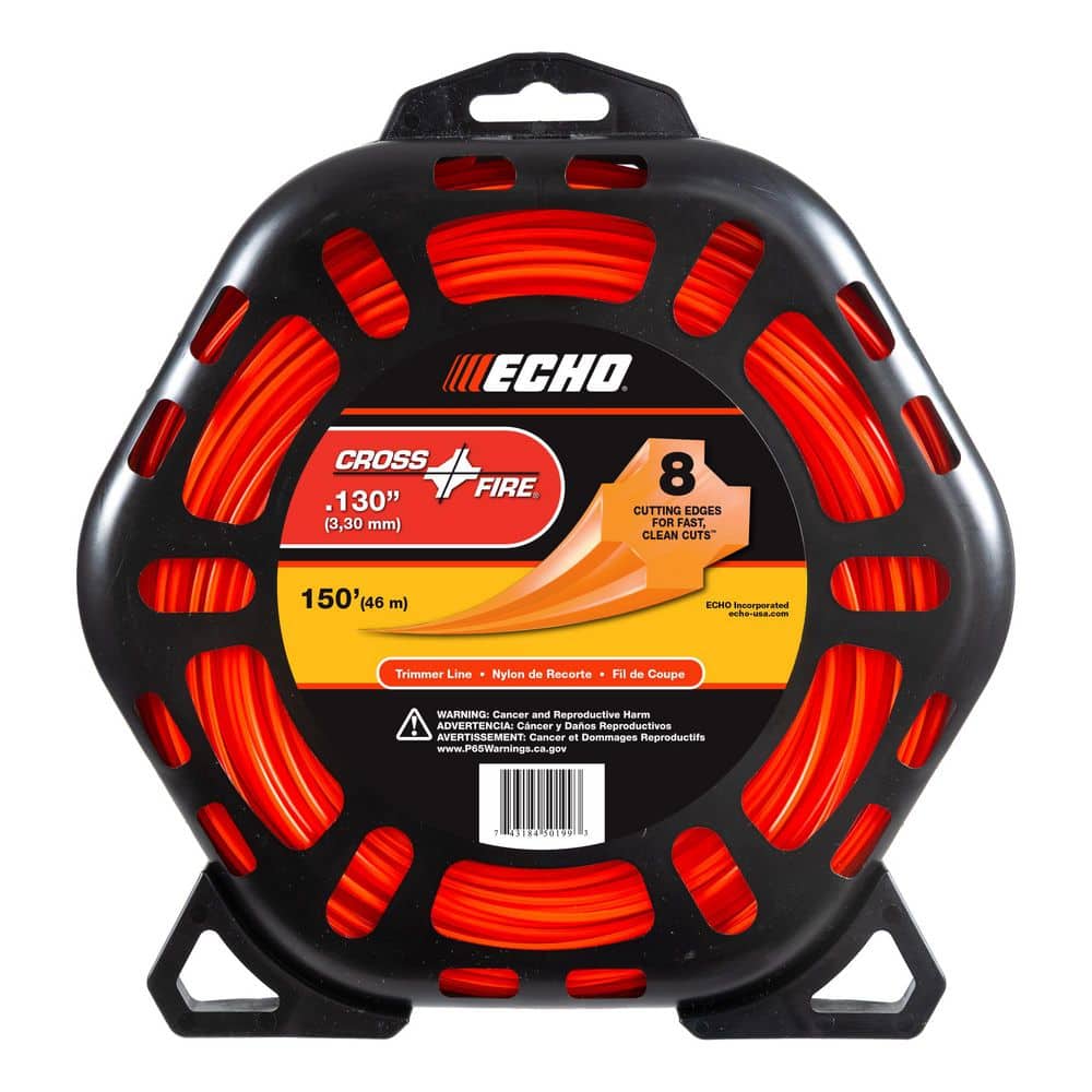 .130″ Cross-Fire Trimmer Line (150 ft.) Large Clam - Hercitys