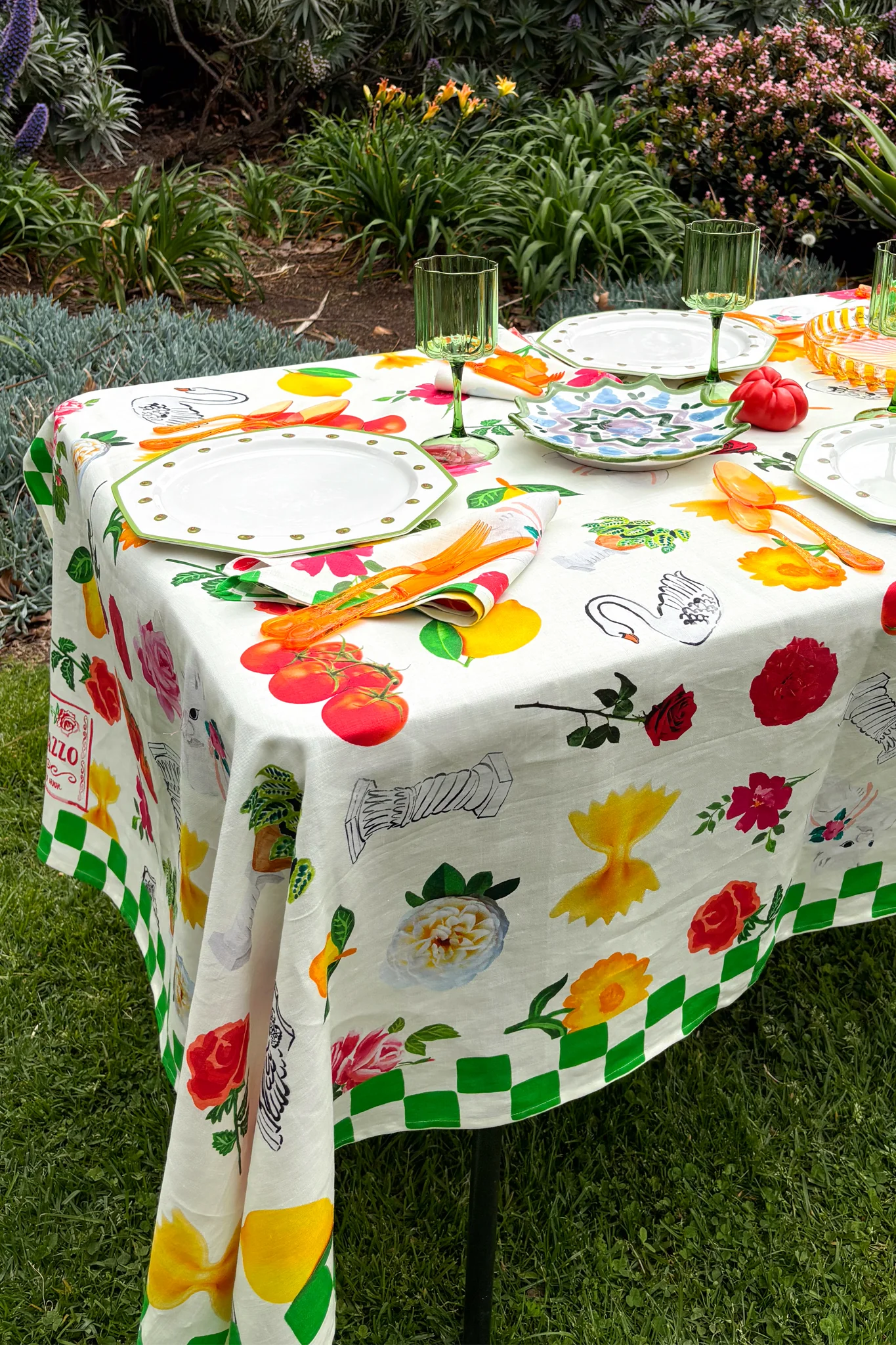 LINEN TABLECLOTH - PALAZZO - Hercitys