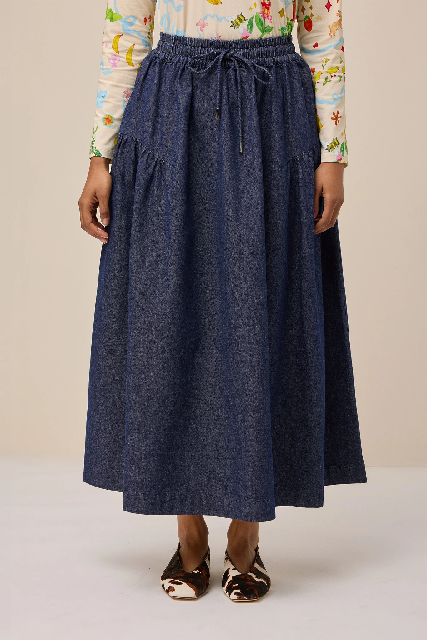 MATILDA SKIRT - DENIM - Hercitys