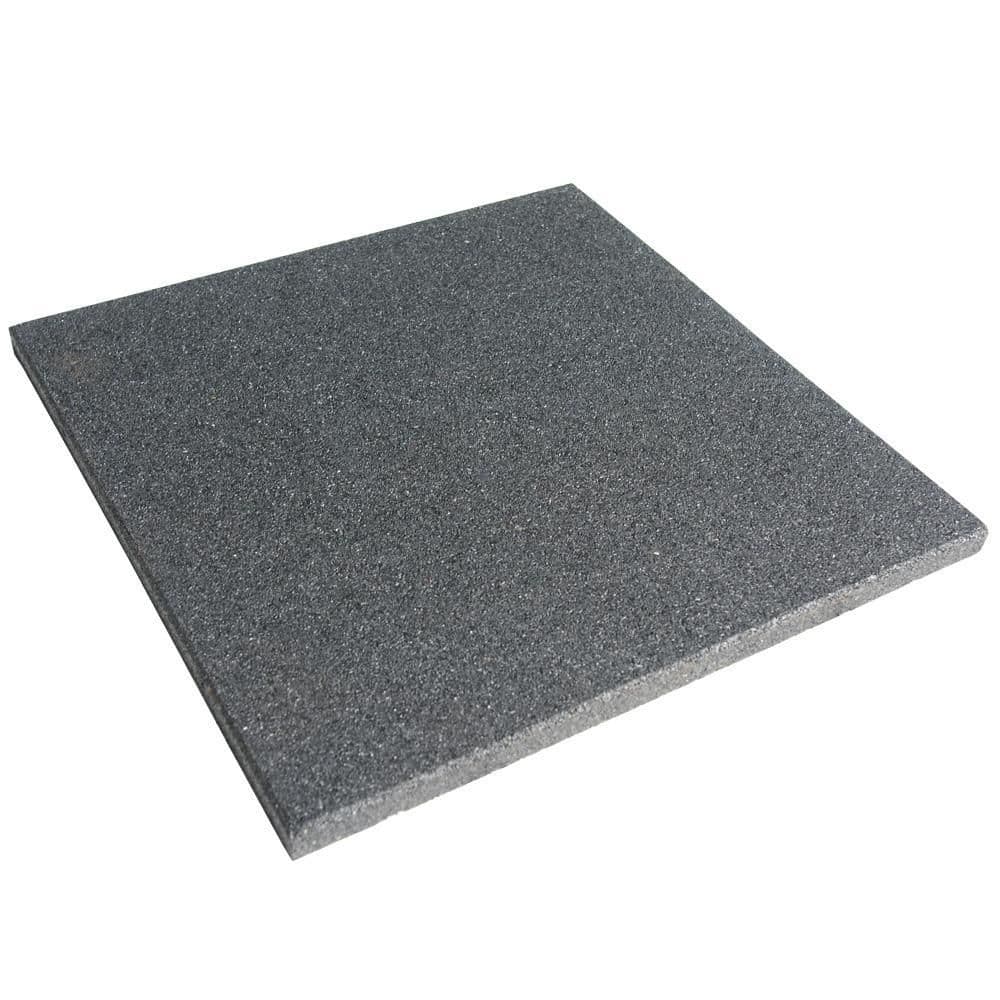 “Eco-Sport” Interlocking Tiles, Coal 3/4 in. x 19.5 in. x 19.5 in. (26.4 sq.ft, 10 Pack) - Hercitys