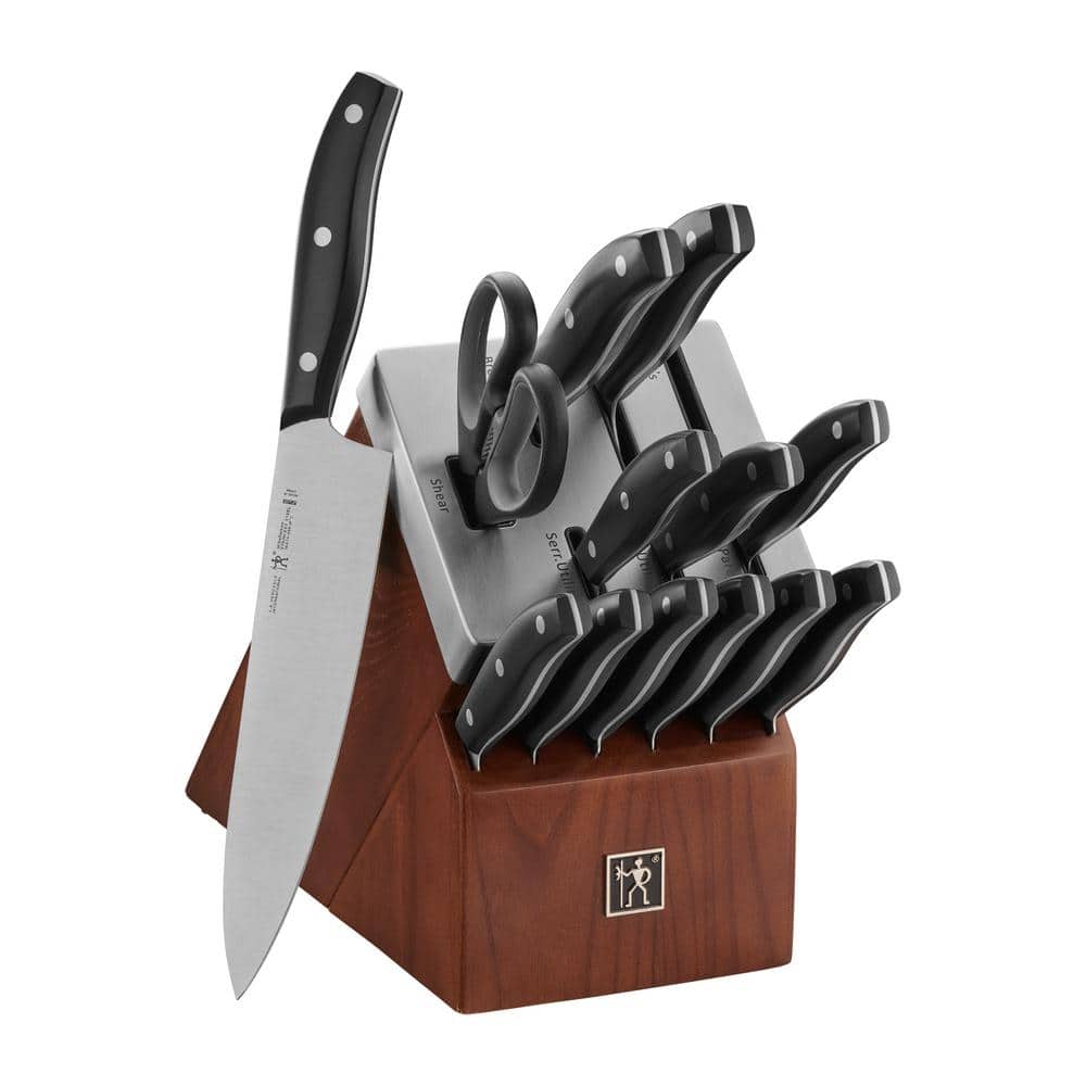 Definition 14-Piece Self-Sharpening Knife Block Set - Hercitys
