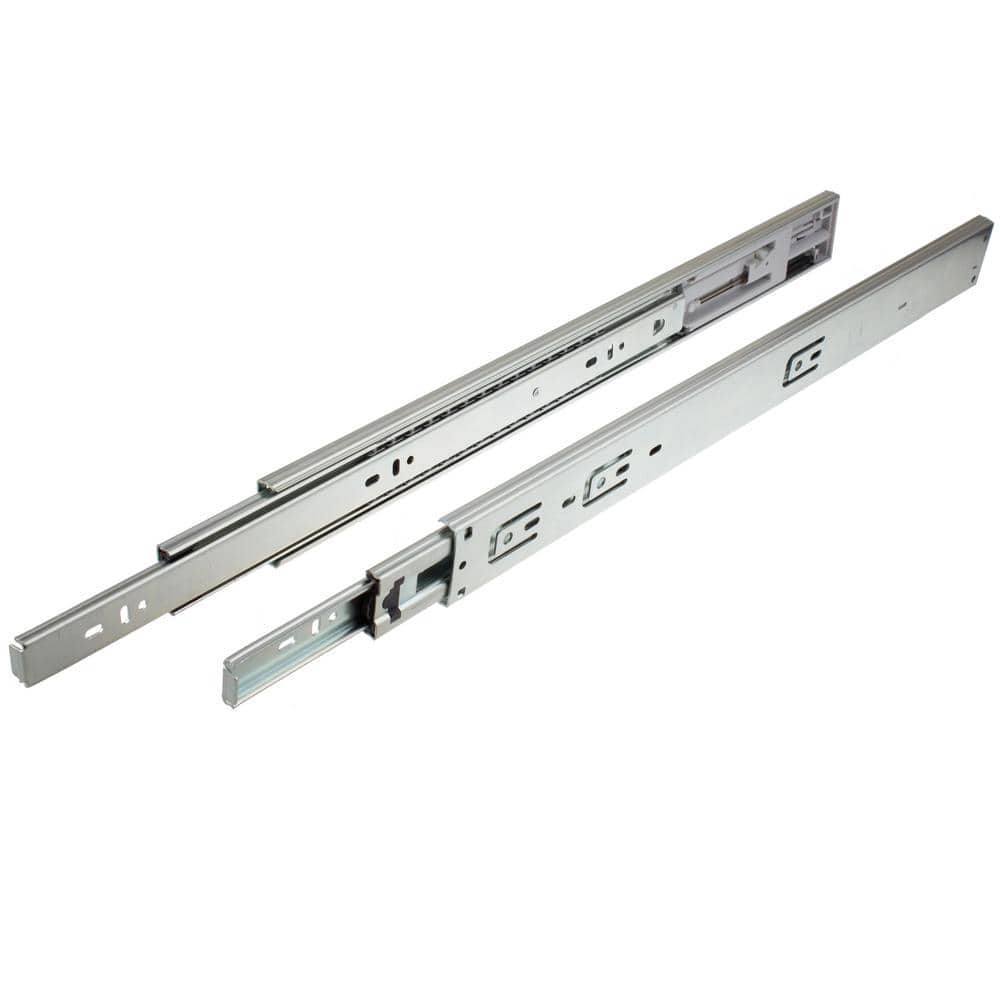 75 Series 22 in. Steel Side-Mount Soft-Close Drawer Slide 1-Pair (2 Pieces) - Hercitys