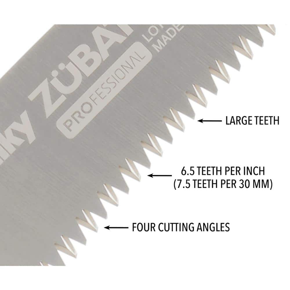 ZUBAT 13 in. Large Teeth Hand Saw - Hercitys