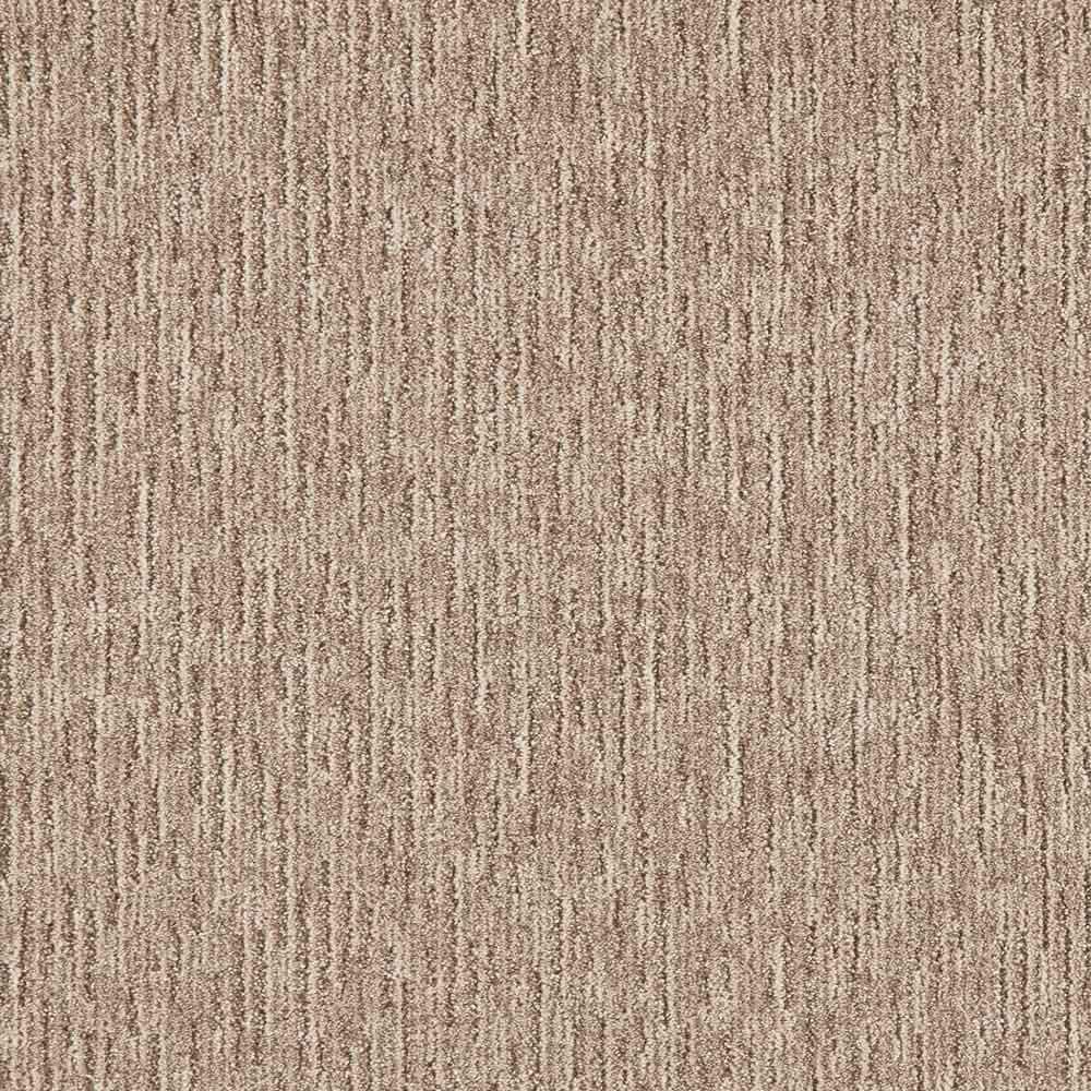 Lanning  – Stepping Stone – Brown 36.48 oz. Polyester Pattern Installed Carpet - Hercitys