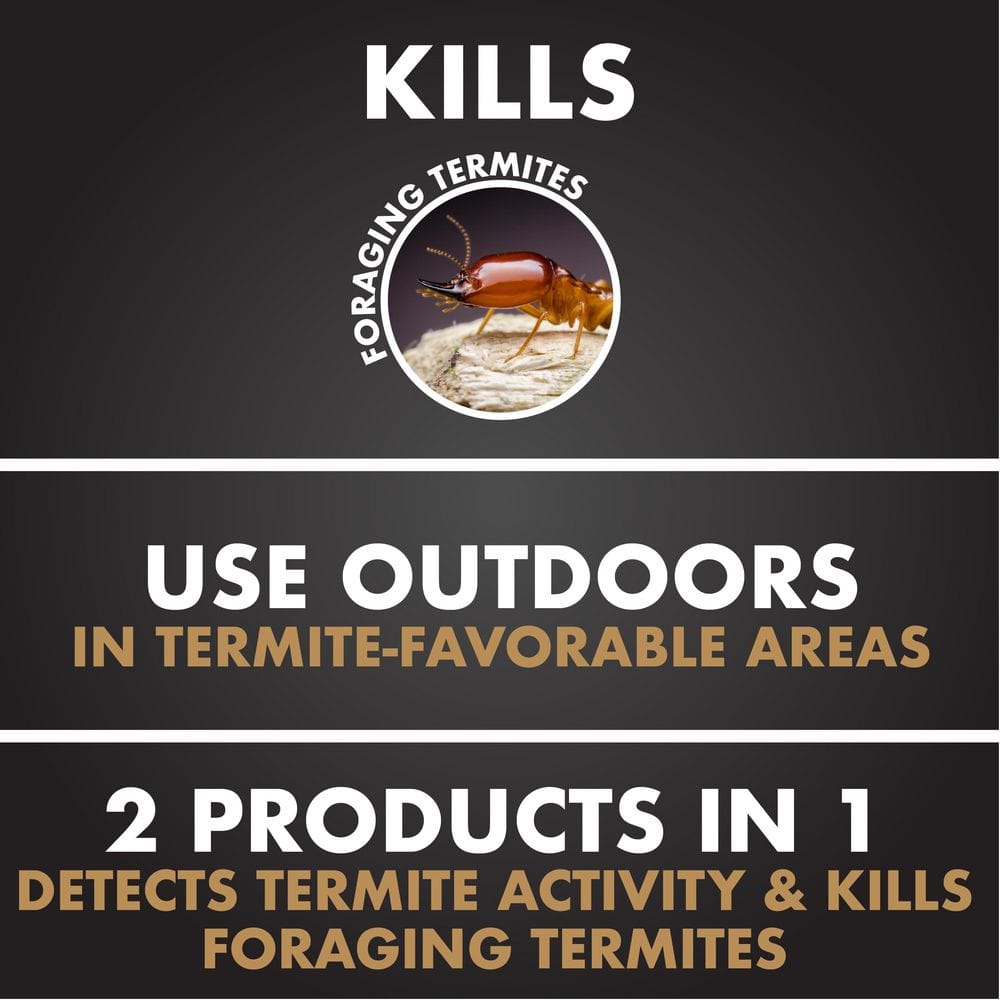 Terminate Termite Detection and Killing Stakes (15-Count) - Hercitys