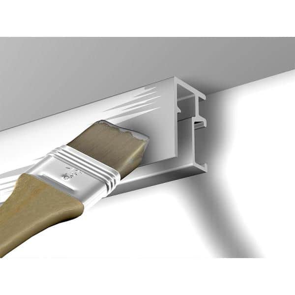 Gallery Rail in White for Gallery Rail System - Hercitys