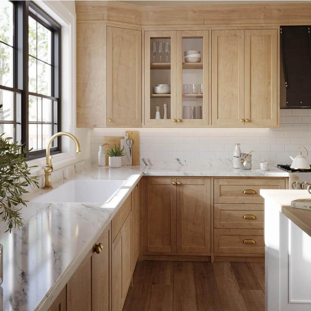 Wilsonart Laminate End Cap Kit in Textured Calcutta Marble with Eased Edge - Hercitys