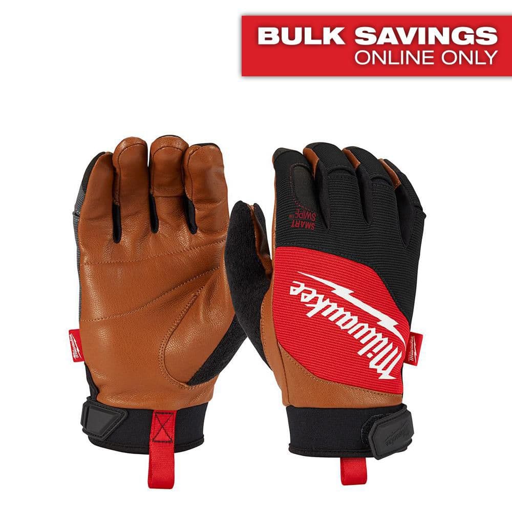 XX-Large Goatskin Leather Performance Work Gloves - Hercitys