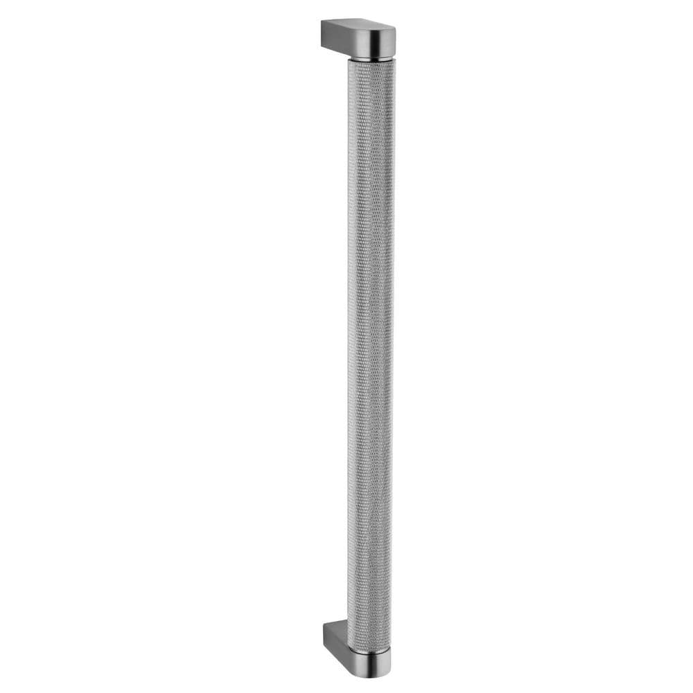 Kent Knurled 12 in. (305 mm) Center-to-Center Industrial Satin Nickel Appliance Pull - Hercitys