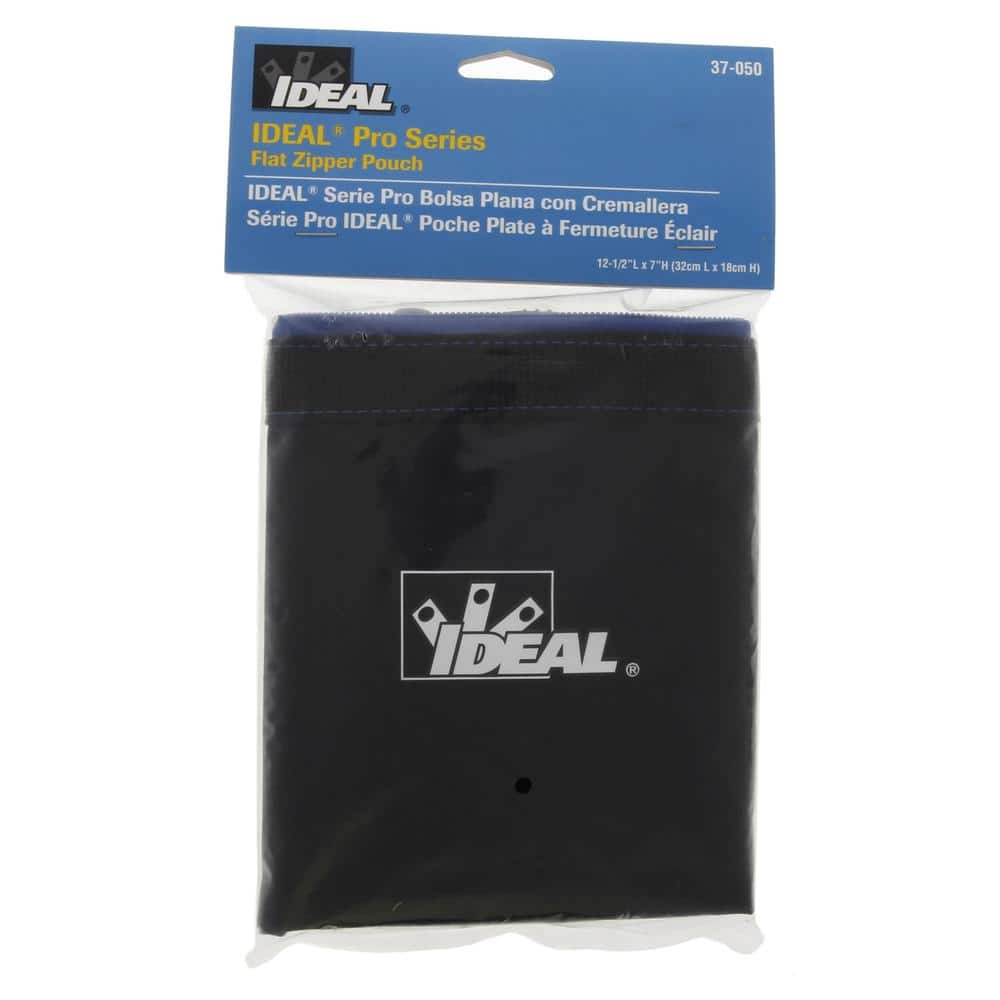 Zipper Bag, Flat Pouch 12.5 in. x 7 in. x 0.5 in. - Hercitys