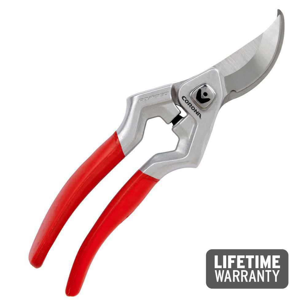 XSeries 1 in. Cut Capacity High Carbon Steel Blade with Ergonomic Tapered Handles Bypass Pruner - Hercitys