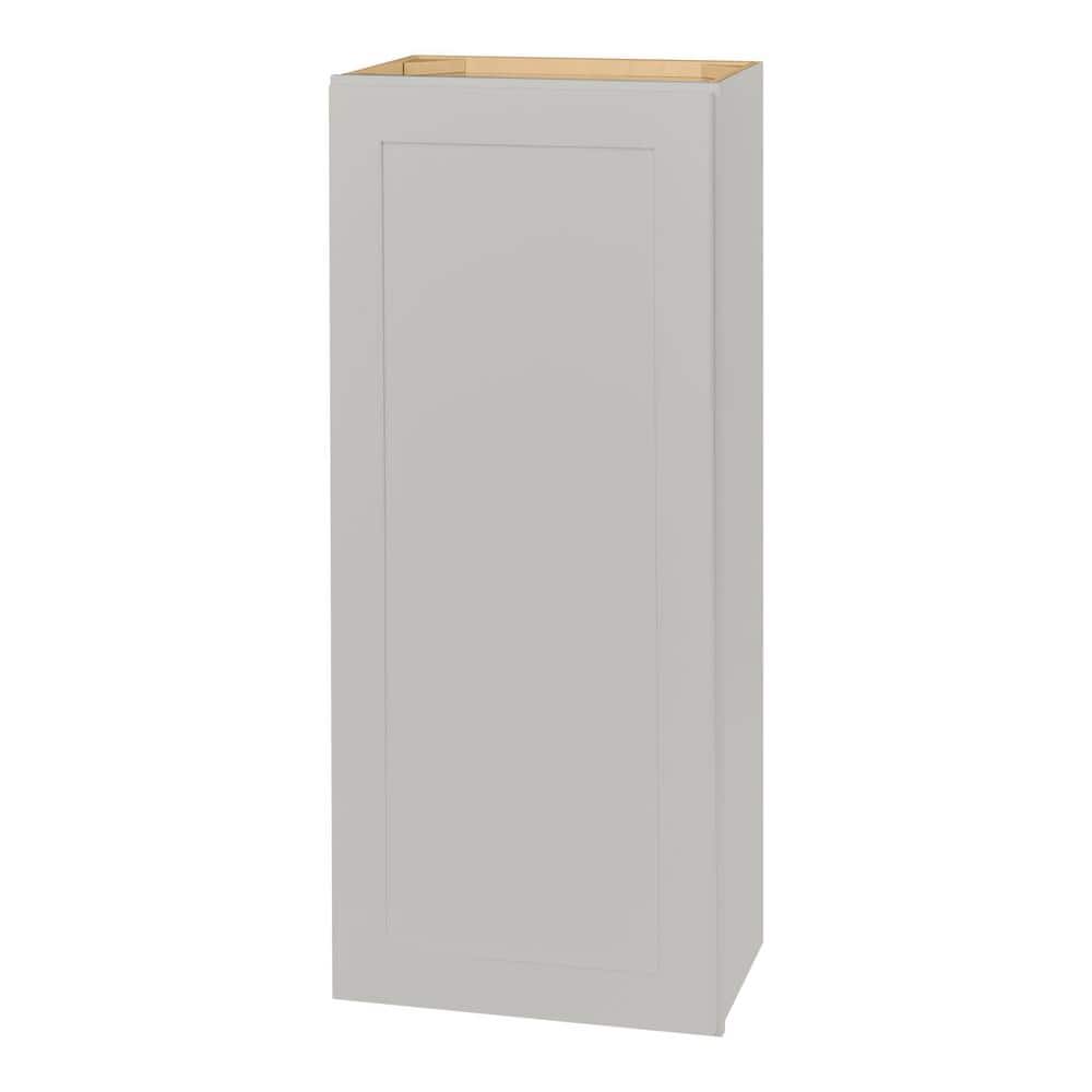 Avondale 18 in. W x 12 in. D x 42 in. H Ready to Assemble Plywood Shaker Wall Kitchen Cabinet in Dove Gray - Hercitys
