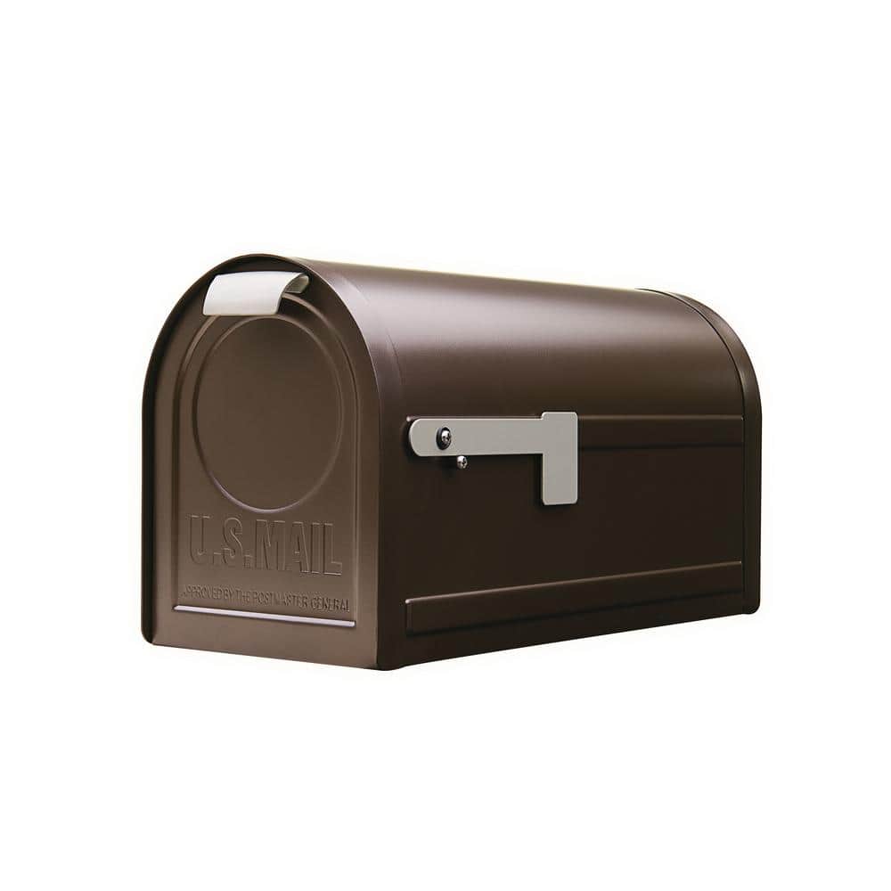 Northpointe Venetian Bronze, Large, Steel, Post Mount Mailbox - Hercitys