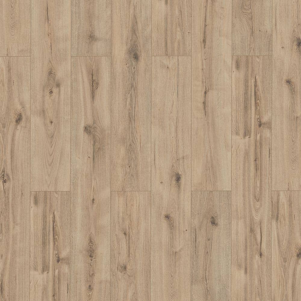 Berkmar View 12mm T x 7.56 in. W Waterproof Laminate Wood Flooring (15.95 sq. ft./case) - Hercitys