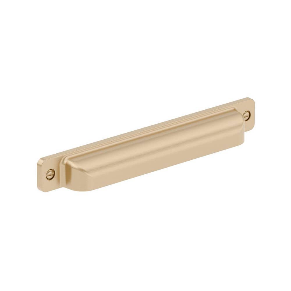 Torino Collection 7-9/16 in. (192 mm) Classic Champagne Bronze Cabinet Cup Pull - Hercitys