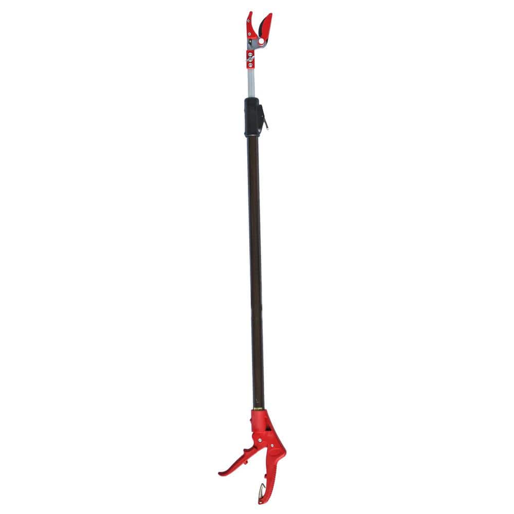 Telescopic Long Reach Pruner, Extends 33.5-Inch to 50.5-Inch - Hercitys