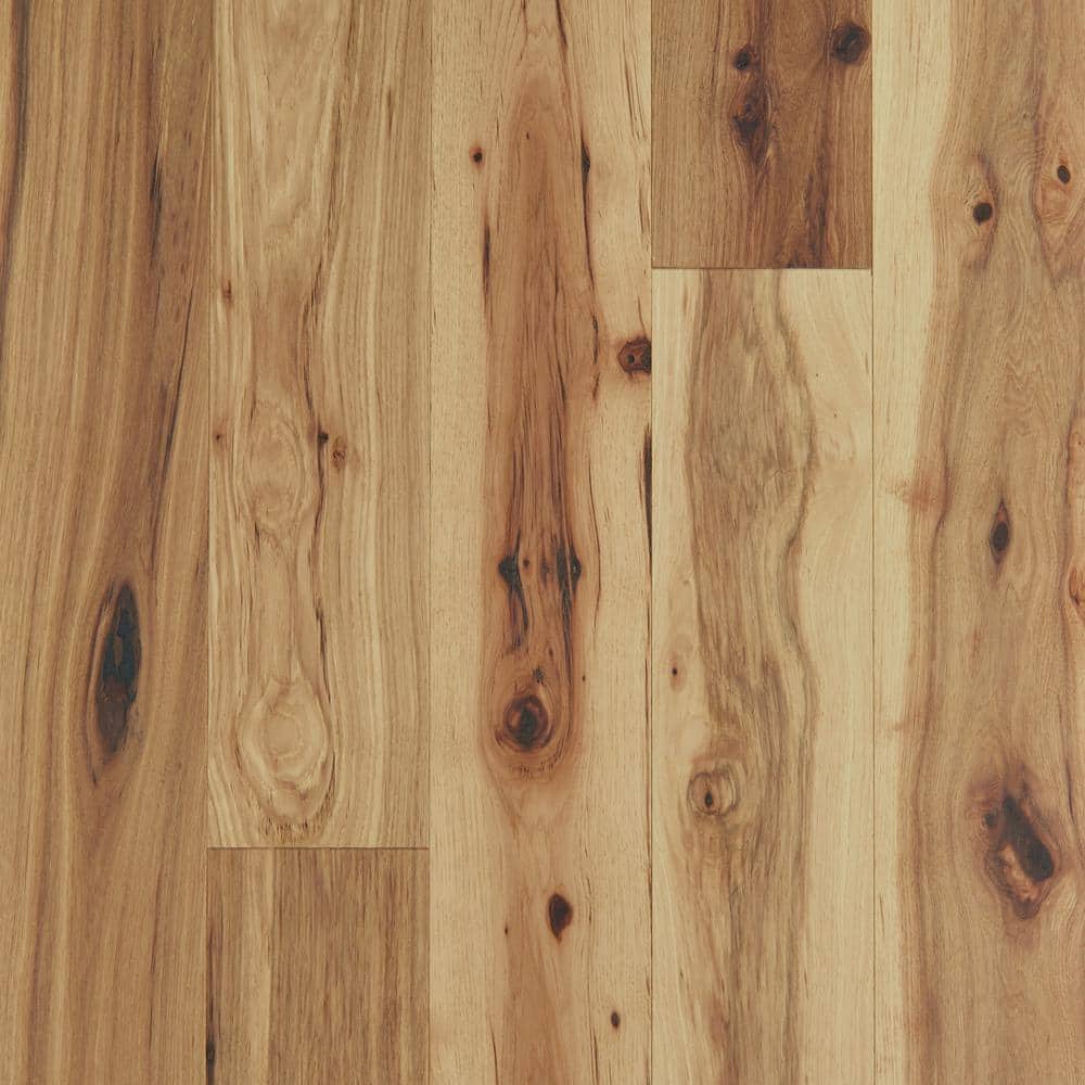 Valor Scallion Hickory 1/2 in. T X 6.38 in. W Tongue and Groove Engineered Hardwood Flooring (25.4 sq.ft./case) - Hercitys