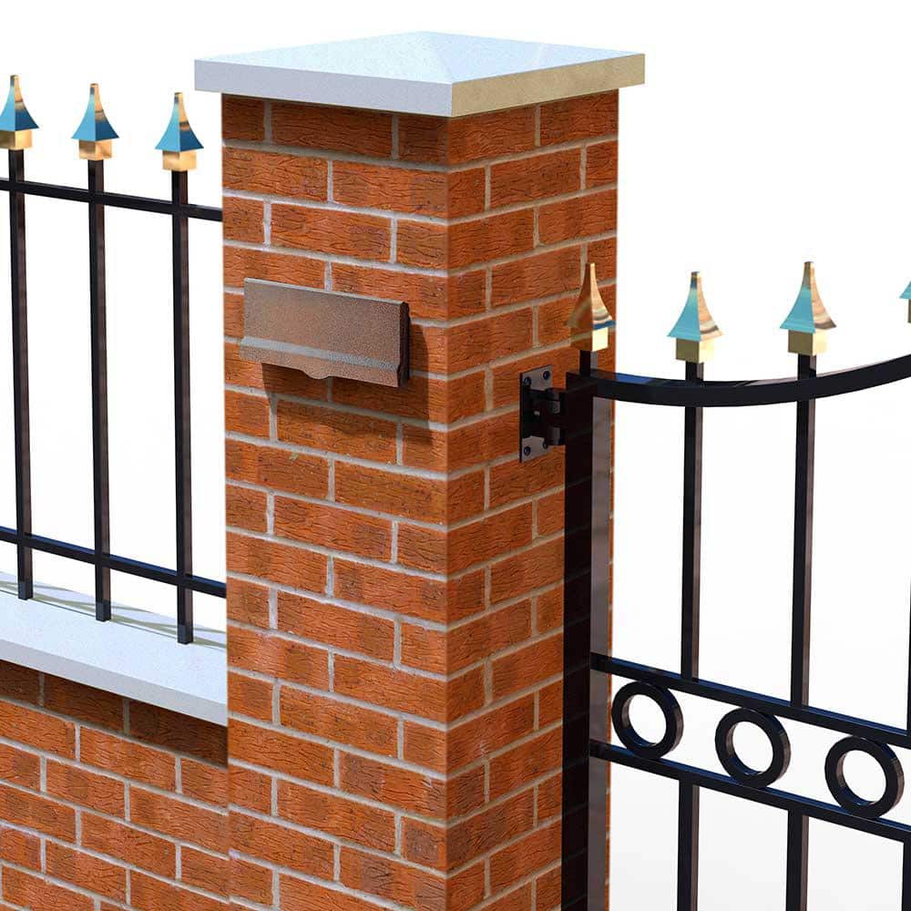 Liberty Bronze Wall Mount Non-Locking Mail Flap Slot - Hercitys