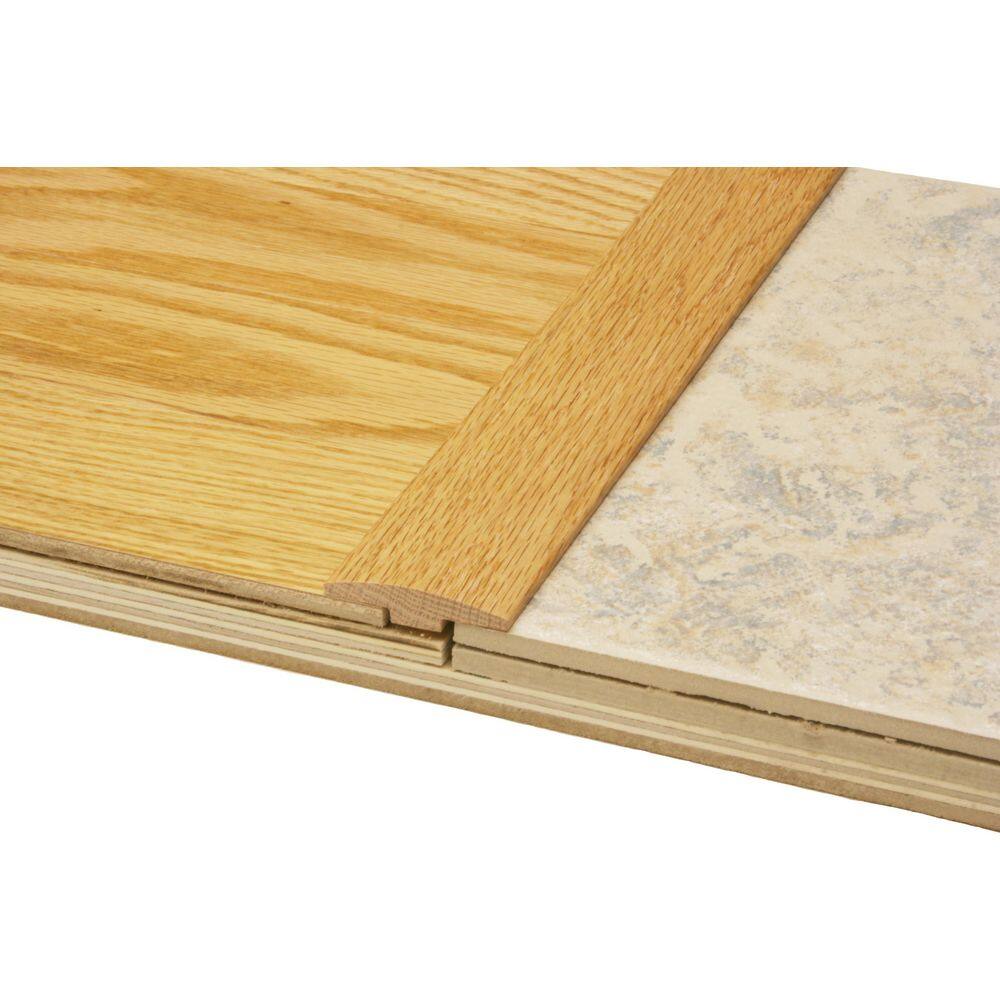 Zoe 0.28 in. T x 2 in. W x 78 in. L Matte Wood T-Molding - Hercitys