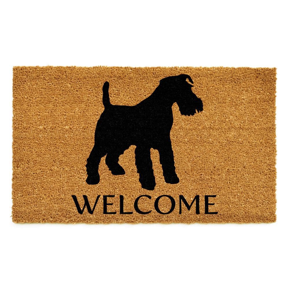 Wire-haired fox terrier Doormat 17″ x 29″ - Hercitys