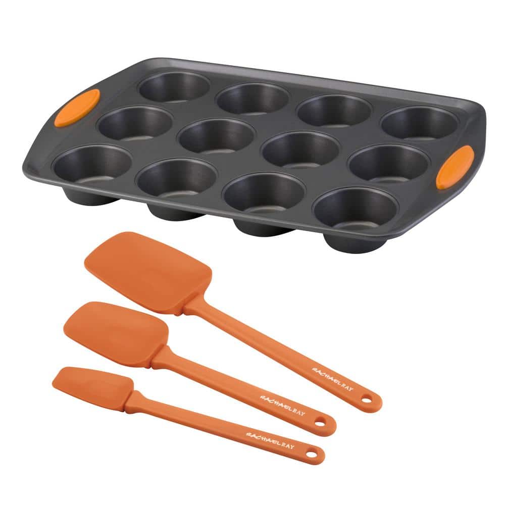 Yum-o! Bakeware 4-Piece Gray Bakeware Set - Hercitys