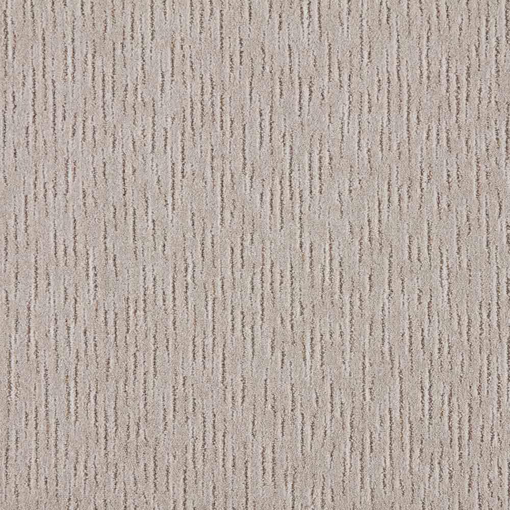 Lanning  – Pinstripe – Gray 36.48 oz. Polyester Pattern Installed Carpet - Hercitys