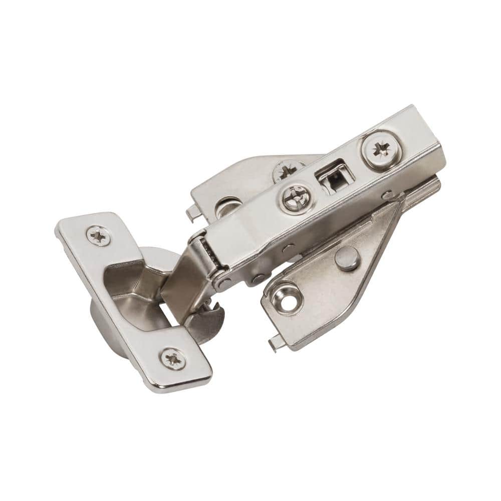 Nickel Full Overlay Face Frame Soft Close Euro Concealed Cabinet Hinges (2-Pack) - Hercitys