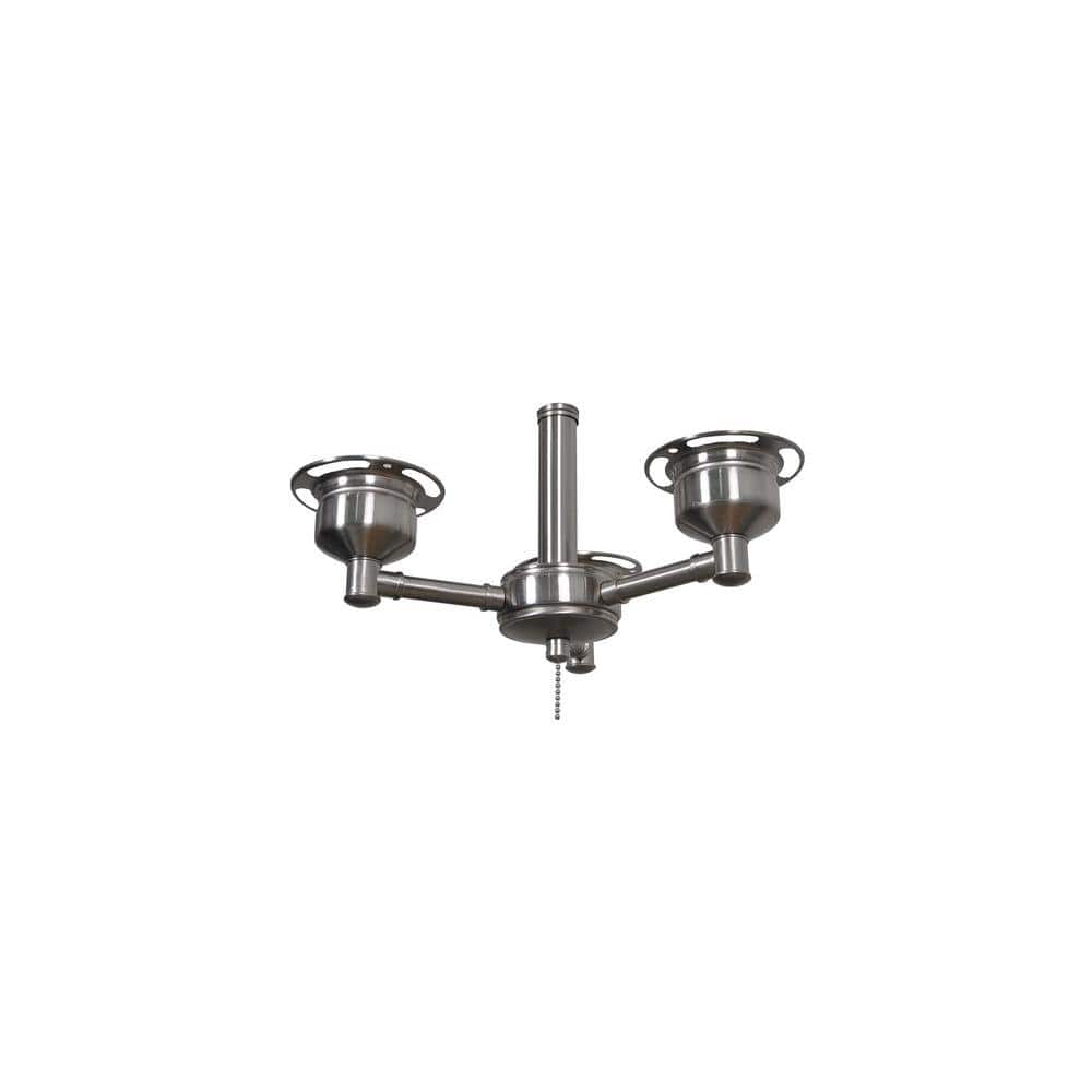 Waterton II 52 in. Brushed Nickel Ceiling Fan Replacement Light Kit - Hercitys
