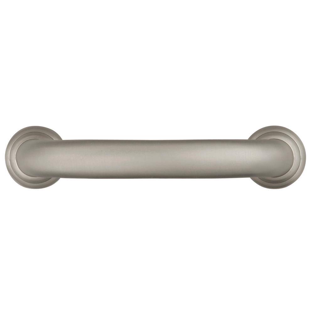 Zephyr Collection Pull 3 in. (76mm) Center to Center Satin Nickel Finish Modern Zinc Bar Pull (10-Pack) - Hercitys