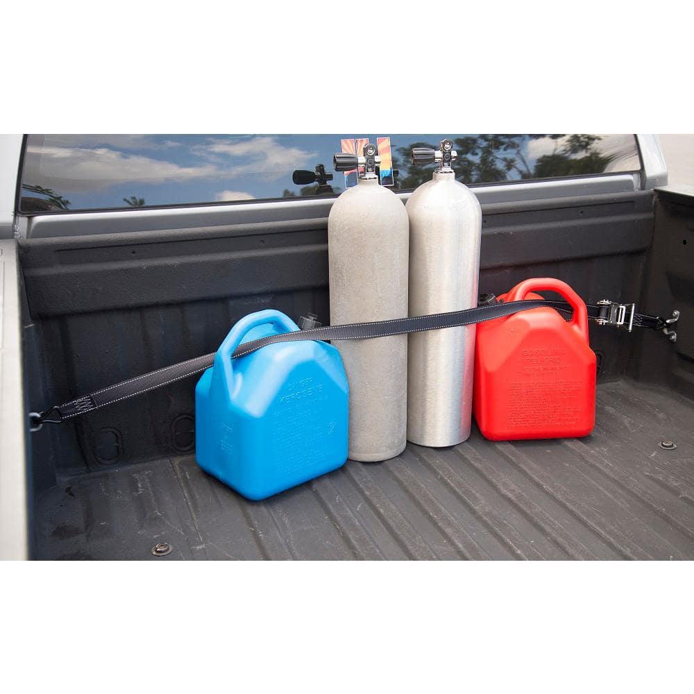 Stainless Steel Ratchet Tie-Down Strap 15 ft. x 1.5 in. 1,000 lbs. - Hercitys