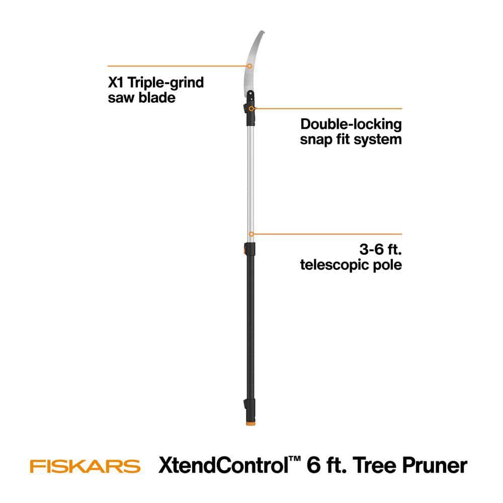 XtendControl 15 in. X1 Saw 6 ft. Interchangeable Tree Pruner - Hercitys