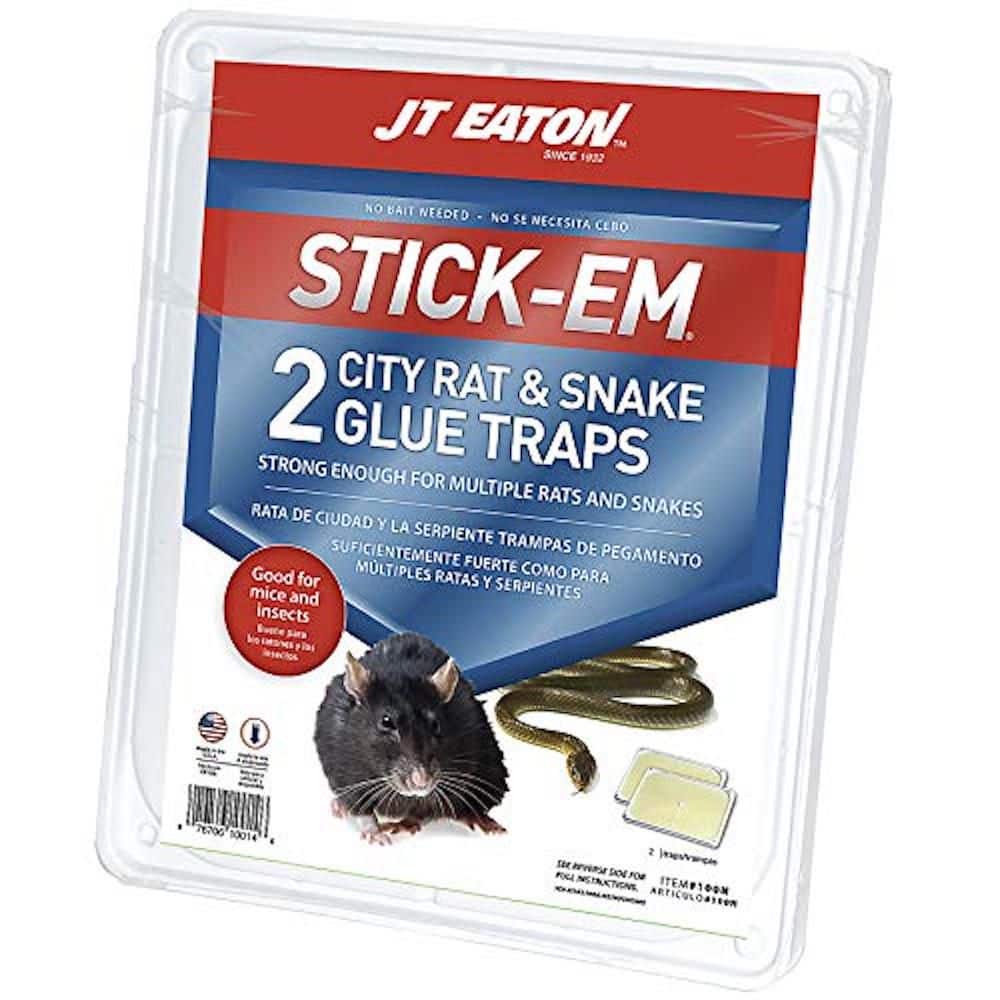 Stick-Em City Rat and Mouse Glue Trap (6-Pack) - Hercitys