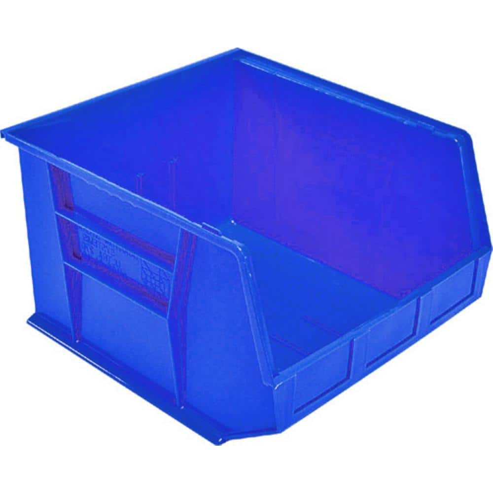 Ultra Series 27.00 Qt. Stack and Hang Bin in Blue (3-Pack) - Hercitys