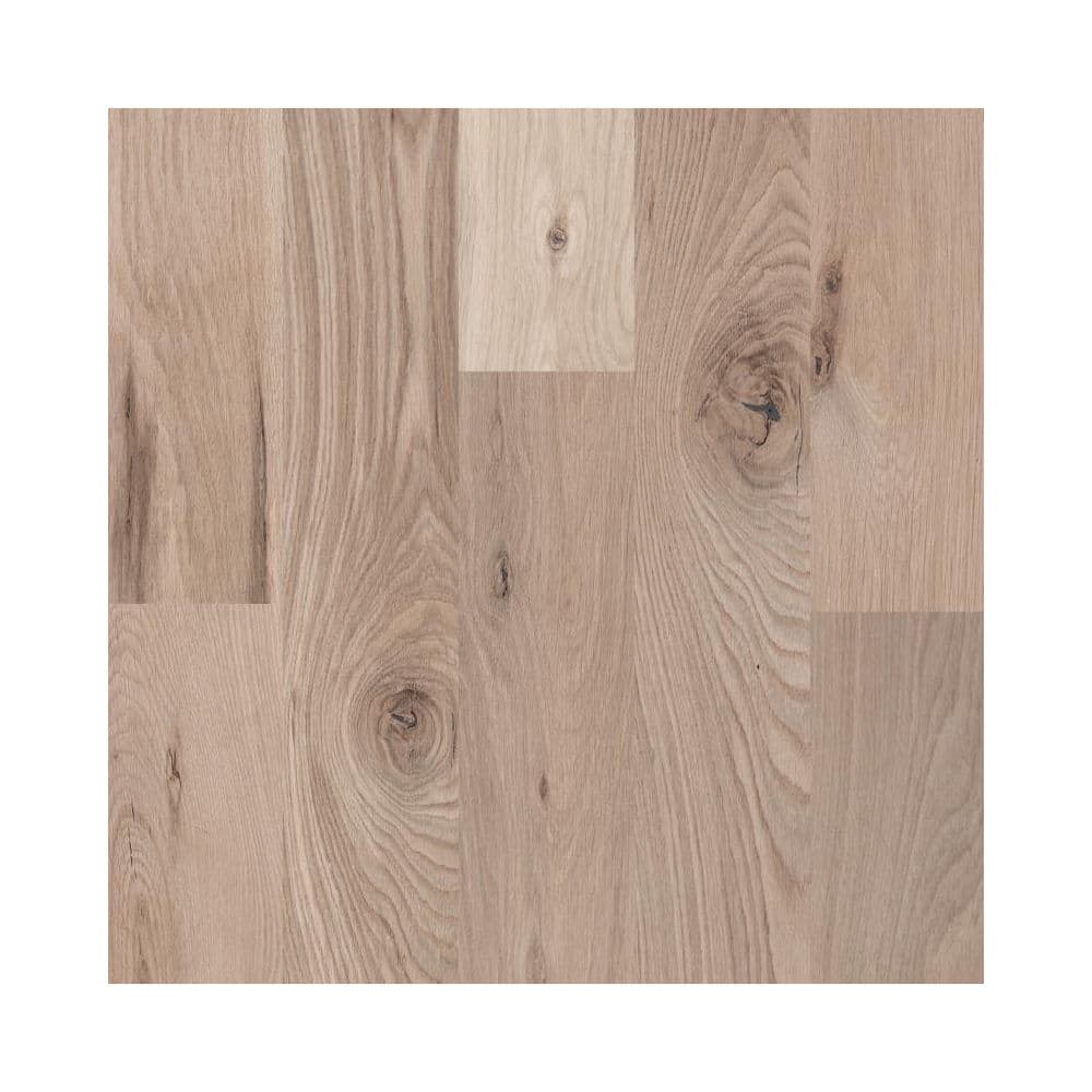 Unfinished White Oak 5/8 in. T x 7 in. W Tongue and Groove Smooth Engineered Hardwood Flooring (18.96 sq. ft./ ctn) - Hercitys