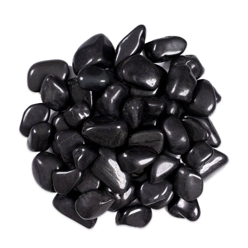 Onyx 0.4 cu. ft. per Bag 1 in. to 2 in. Bagged Landscape Pebbles (1 Bag) - Hercitys