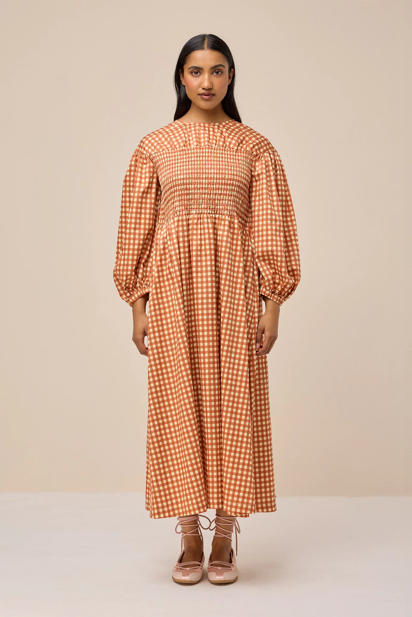 FABLE DRESS - HAYBELL GINGHAM - Hercitys