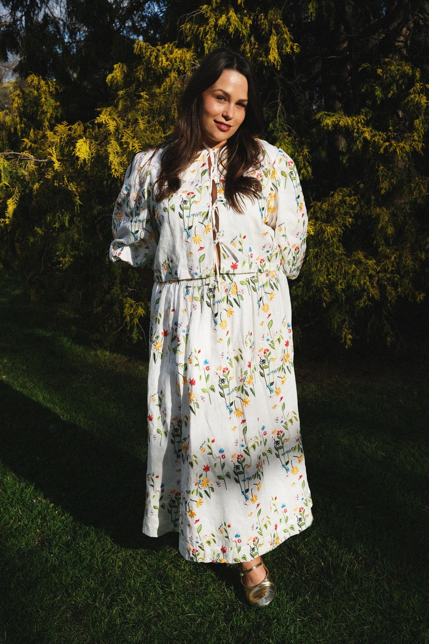 GIA SKIRT - GARDEN - Hercitys