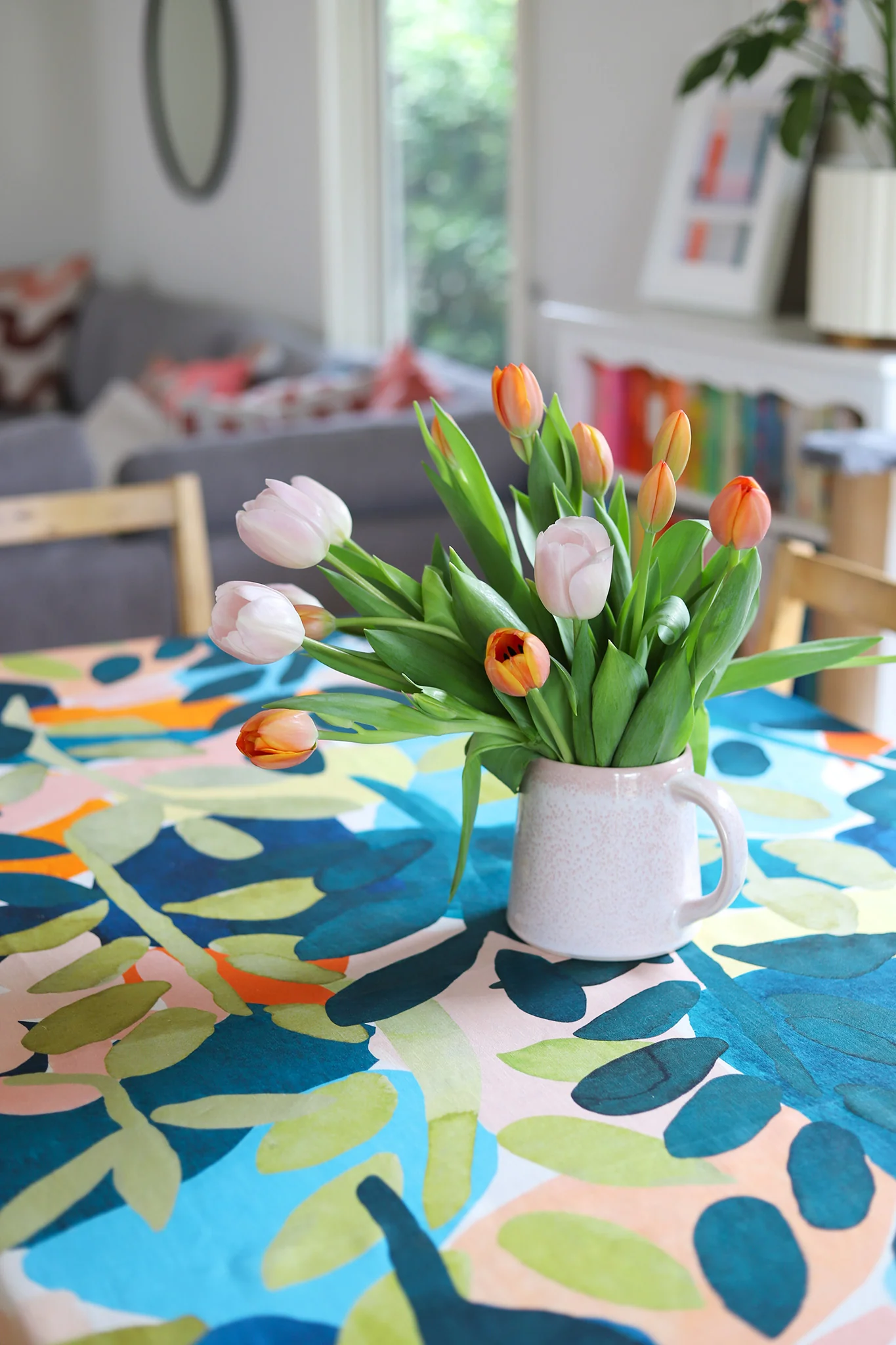 LINEN TABLECLOTH - TROPICA - Hercitys