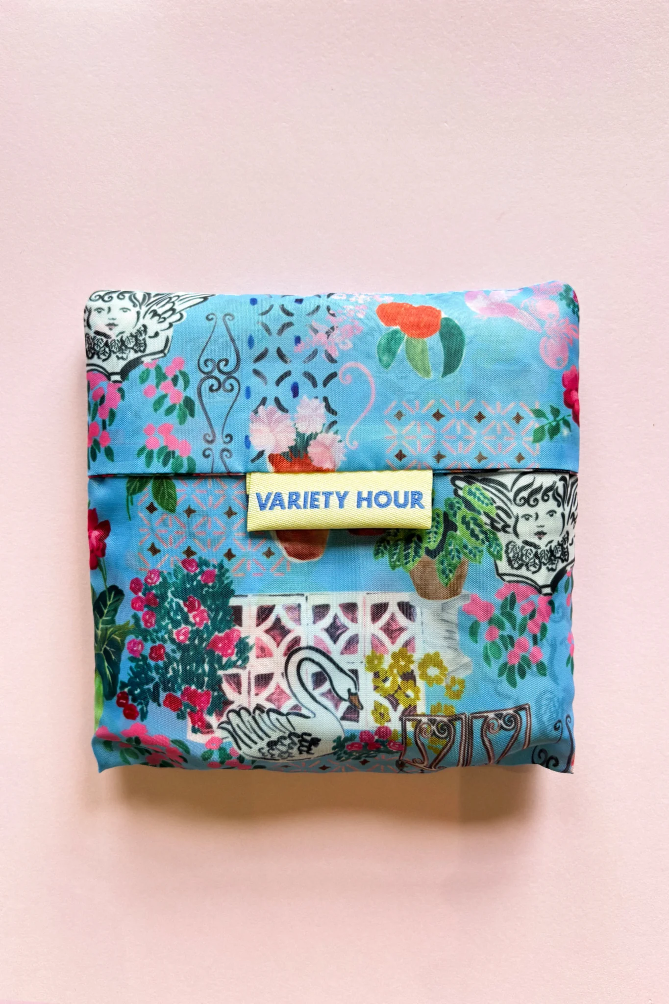 SHOPPING BAG - BLUE PALAZZO - Hercitys