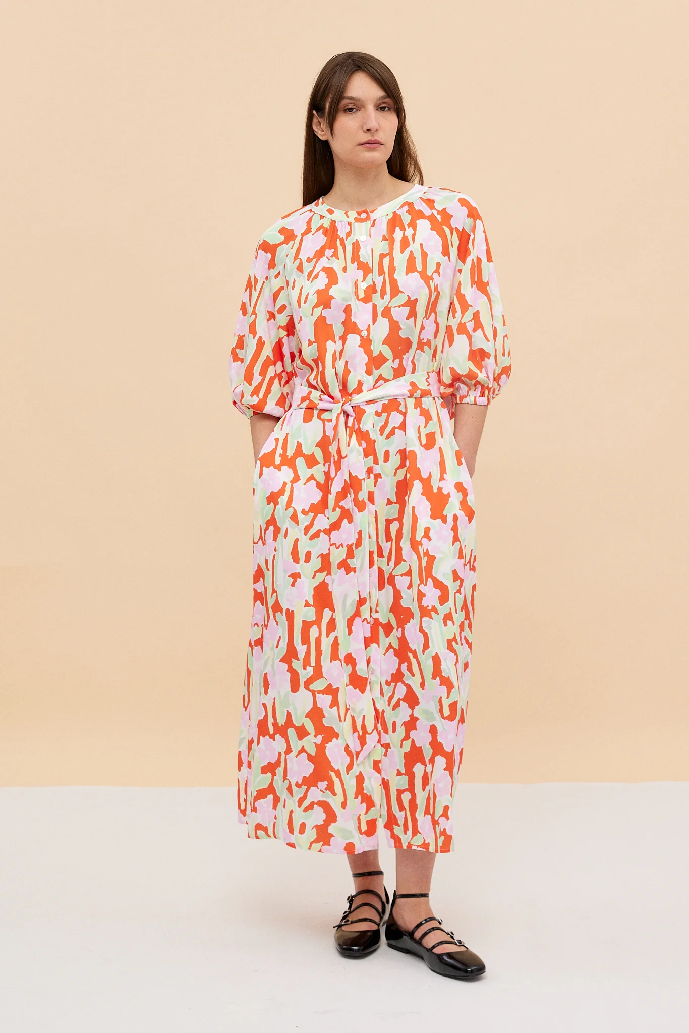 BLOSSOM DRESS - VIOLETS - Hercitys