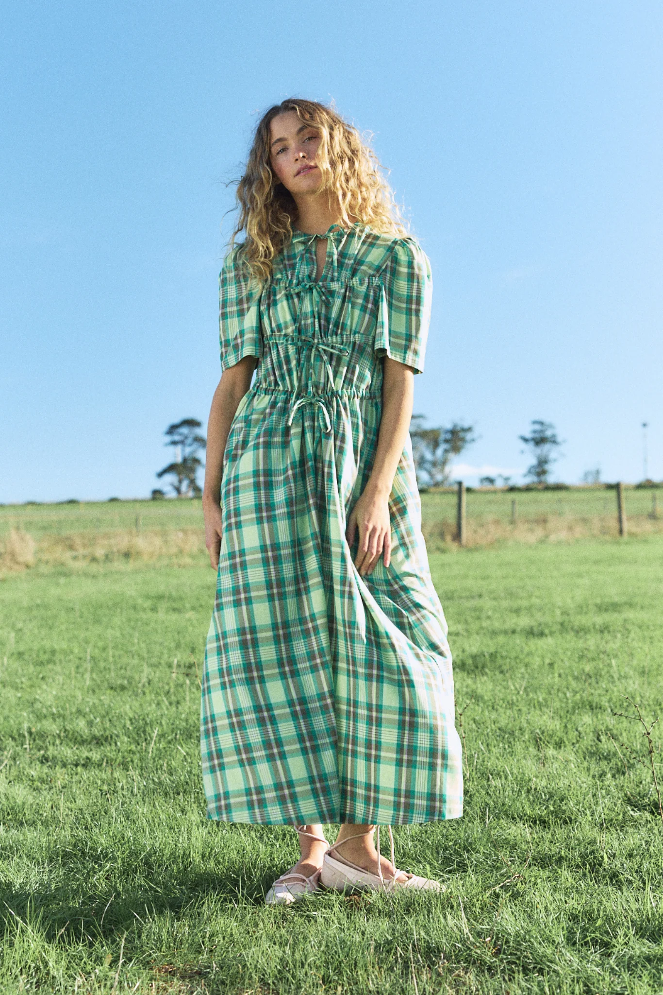 ALICE DRESS - PICNIC PLAID - Hercitys