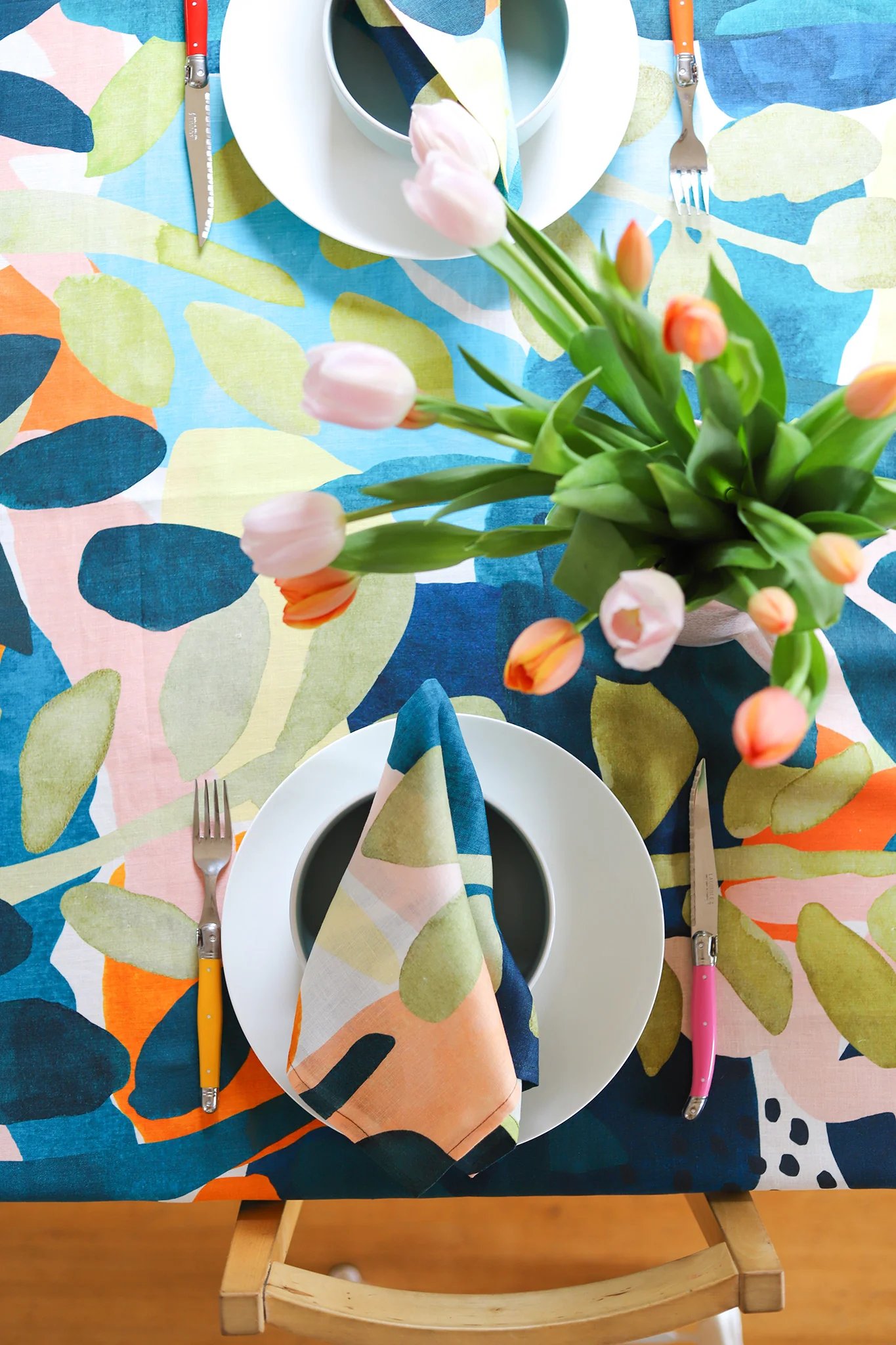 LINEN NAPKIN SET - TROPICA - Hercitys