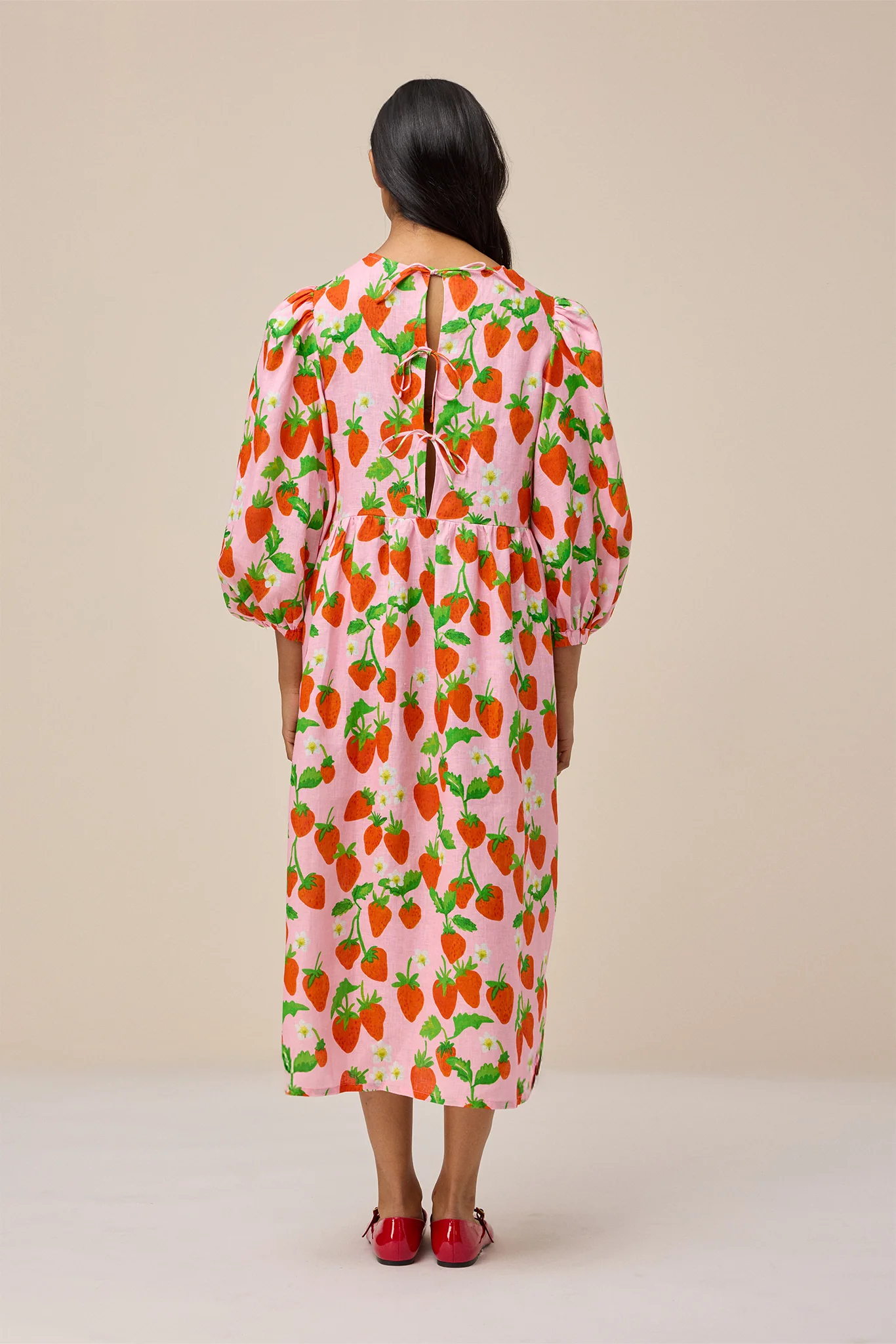 SUKI DRESS - STRAWBERRY PINK - Hercitys