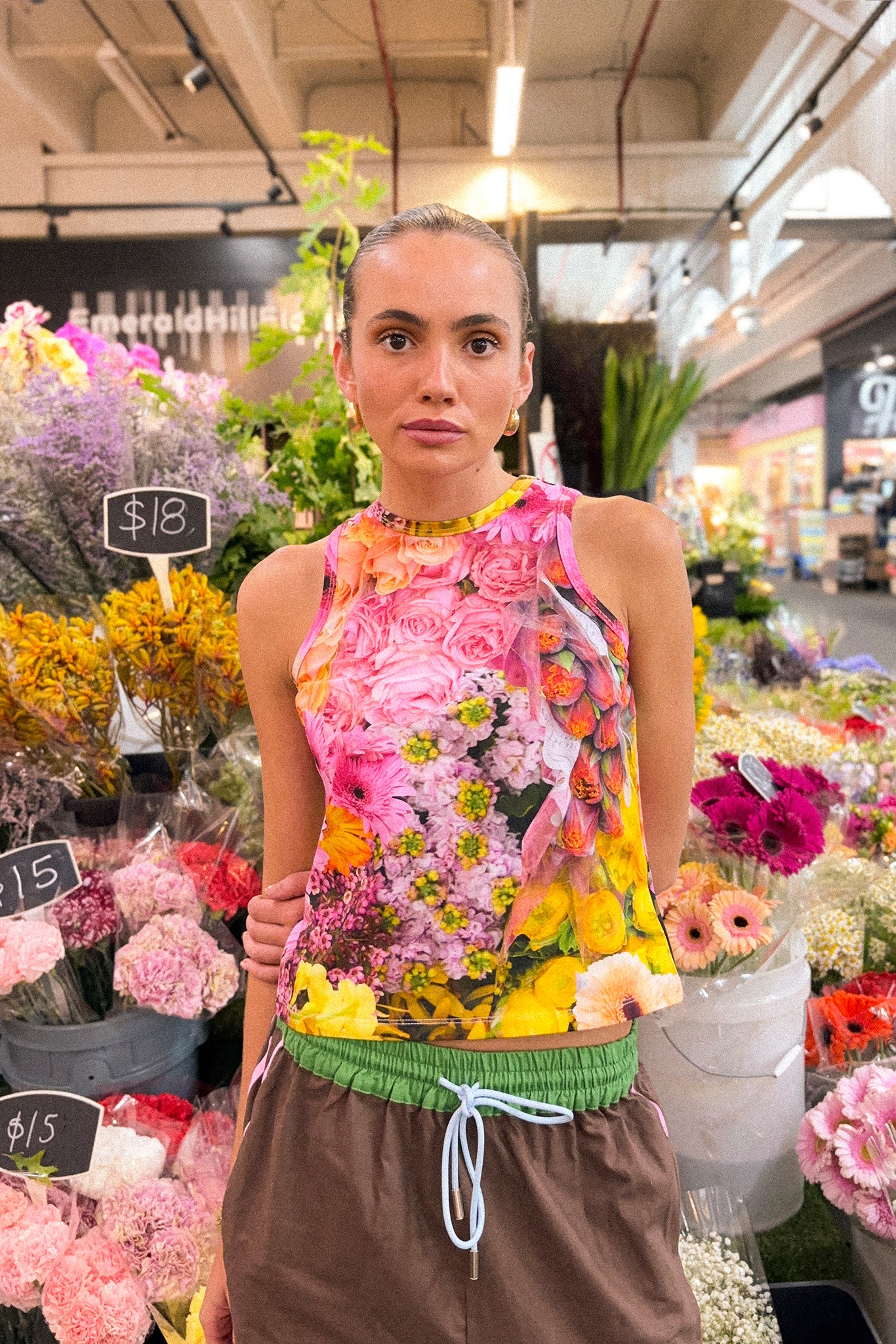 JERSEY TANK - FLOWER SHOP - Hercitys