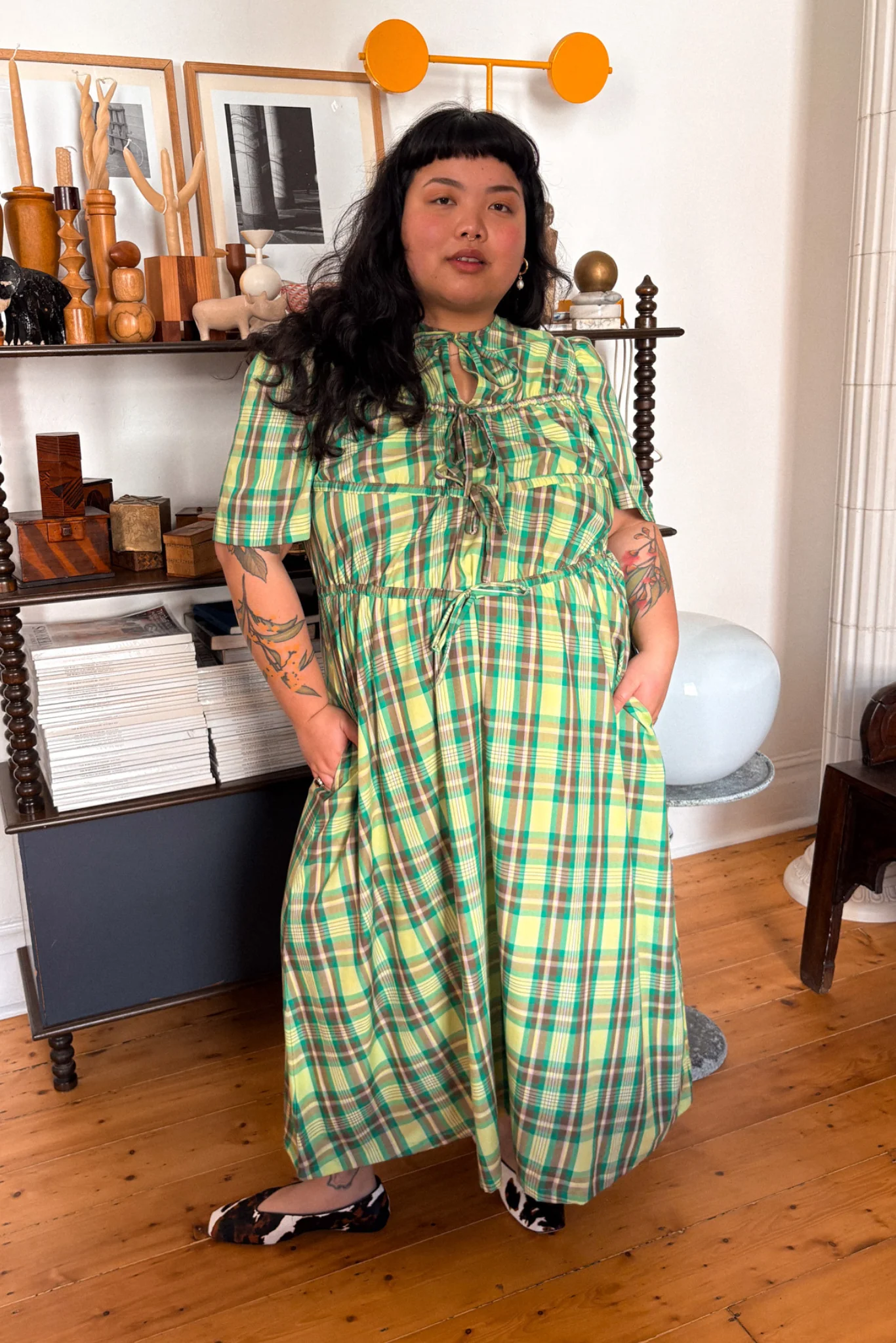 ALICE DRESS - PICNIC PLAID - Hercitys