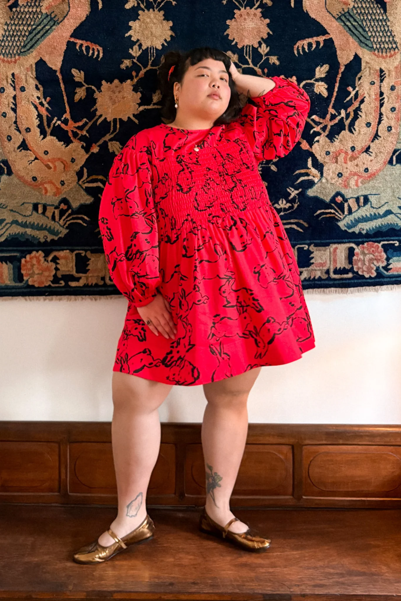 FABLE MINI DRESS - BUNNY - Hercitys